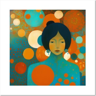 Asian Abstract Posters and Art